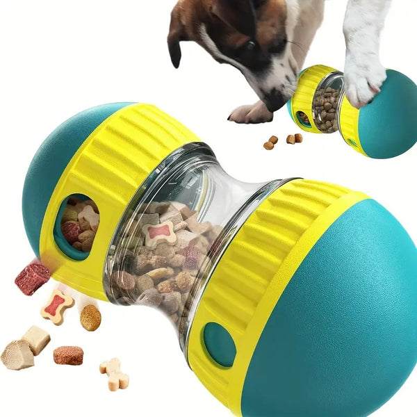 Adjustable Treat Dispenser Toy for Dogs – Interactive IQ Stimulator & Slow Feeder