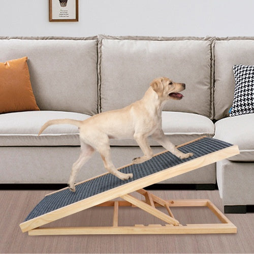 Dog Bed Ramp – Extra Wide Pet Ramp for Small Dogs to Access Sofa and Car